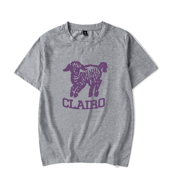 Clairo Clairo Lamb Tee New Logo Merch T-Shirts Cosplay Women Men Fashion Casual Crewneck Short Sleeve