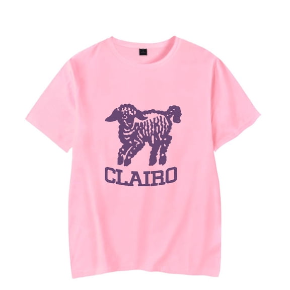 Clairo Clairo Lamb Tee New Logo Merch T-Shirts Cosplay Women Men Fashion Casual Crewneck Short Sleeve