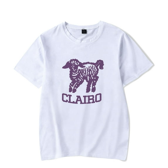 Clairo Clairo Lamb Tee New Logo Merch T-Shirts Cosplay Women Men Fashion Casual Crewneck Short Sleeve