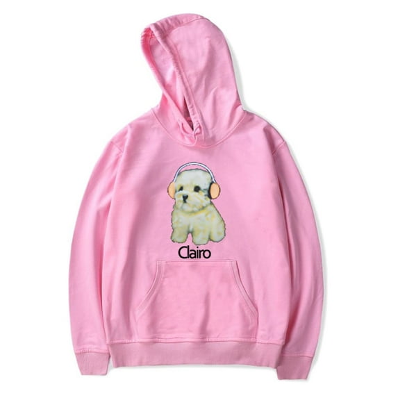 Clairo Hoodie Men Women Fashion Adorabel Headphone Puppy Merch Hoodies Boys Girls Hip Hop Sweatshirt