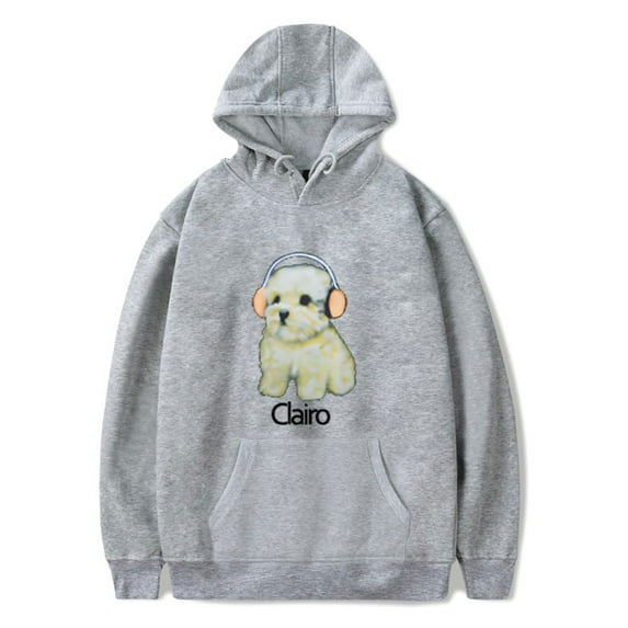 Clairo Hoodie Men Women Fashion Adorabel Headphone Puppy Merch Hoodies Boys Girls Hip Hop Sweatshirt