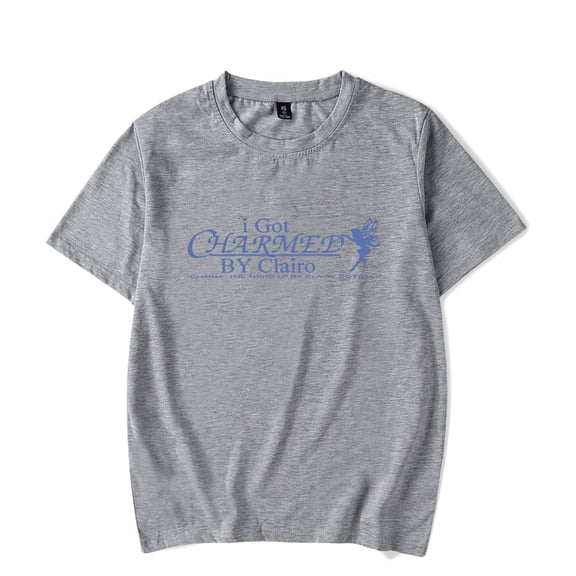 Clairo I Got Charmed Tee New Logo Merch T-Shirts Cosplay Women Men Fashion Casual Crewneck Short Sleeve