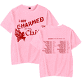 thumbnail image 1 of Clairo I Got Charmed at the Clairo Tour T-Shirt Men/Women Streetwear T-Shirt Shirt Short Sleeve, 1 of 2