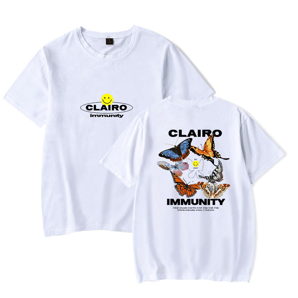 clairo immunity Tシャツ Clairo Unisex T-shirt - Immunity Album Tee - Music Merch for