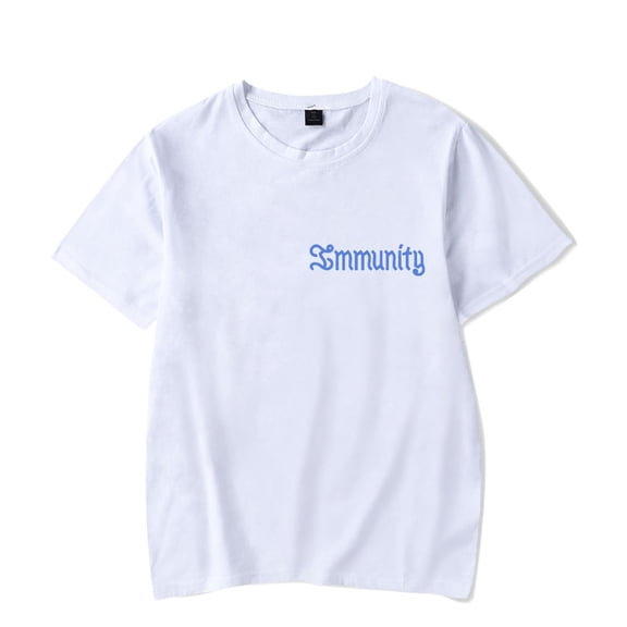 Clairo Immunity Tee New Logo Merch T-Shirts Cosplay Women Men Fashion Casual Crewneck Short Sleeve