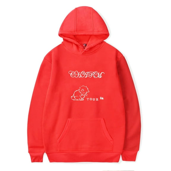 Clairo Merch Charm Cat Tour Hoodie Fashion Hoodies Men Women Long Sleeve Sweatshirt Pullover Top