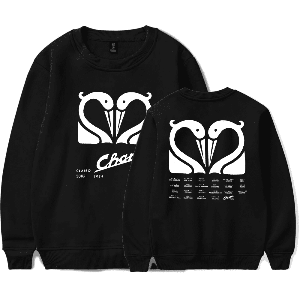 Clairo Charm スウェット L Clairo Merch Charm Cat Tour Sweatshirt Crewneck Men Women