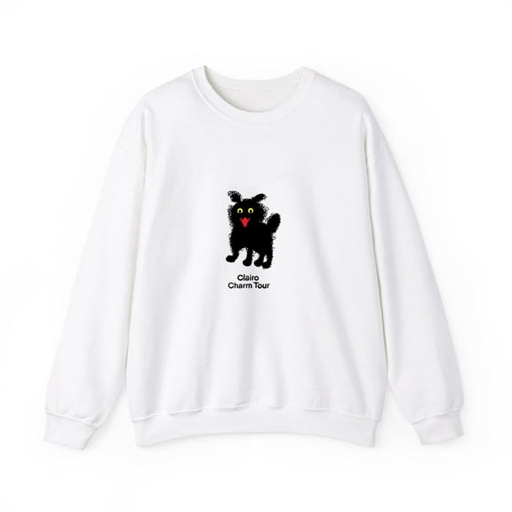 Clairo Merch Charm Tour Logo Crewneck Sweatshirt Fashion Unisex Men Women Long Sleeve