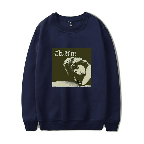 Clairo Merch Sweatshirt Long Sleeve Hoodie Charm Album Cover Vintage Crewneck Sweatshirts Music Women Men