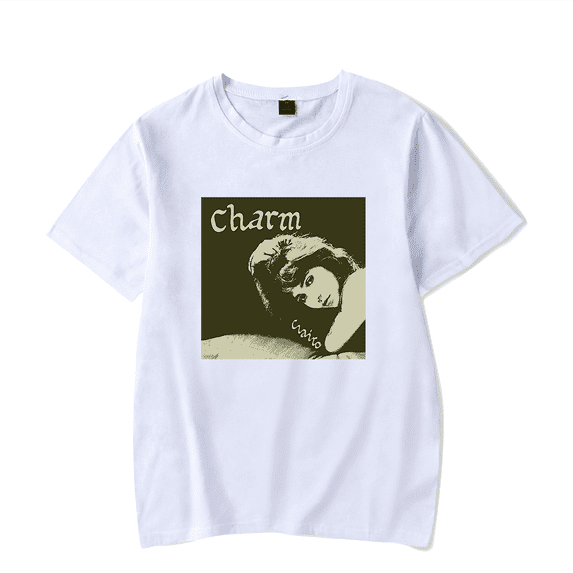 Clairo Merch T Shirts Charm Album Cover Vintage T-Shirts New Tour 2024 Short Sleeve Tees Music Women Mens Top Tees