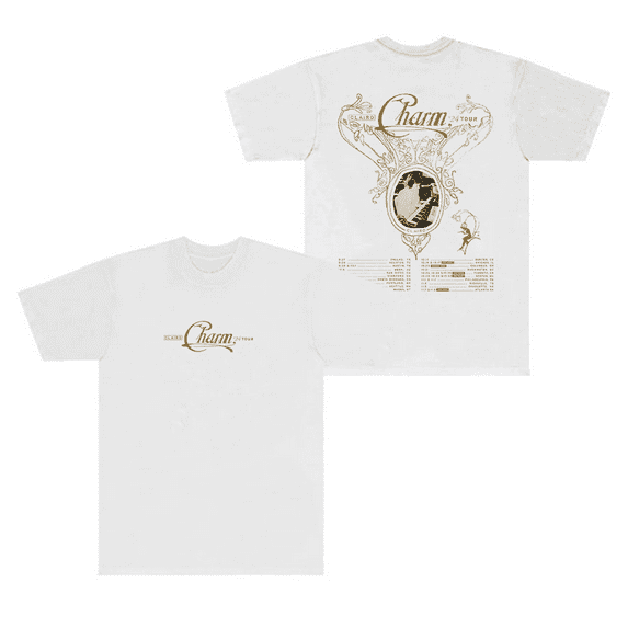 Clairo Merch T Shirts Clairo Charm Album Tour 2024 T-Shirts Short Sleeve Tees Music Women Mens Top Tee
