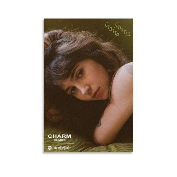 Clairo Posters Charm Album Music Cover Canvas Poster Wall Decorative Art Painting Living Room Bedroom Decoration Gift
