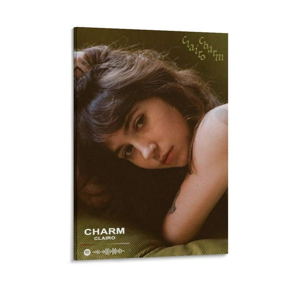 Clairo Posters Charm Album Music Cover Canvas Poster Wall Decorative Art Painting Living Room Bedroom Decoration Gift
