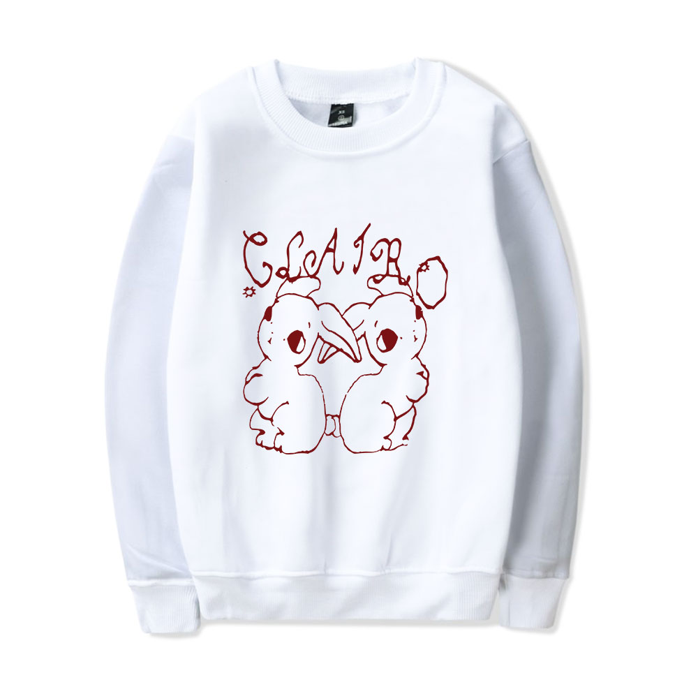 Clairo Rabbit Crewneck Sweatshirt Merch Casual Sweatshirt Unisex ...