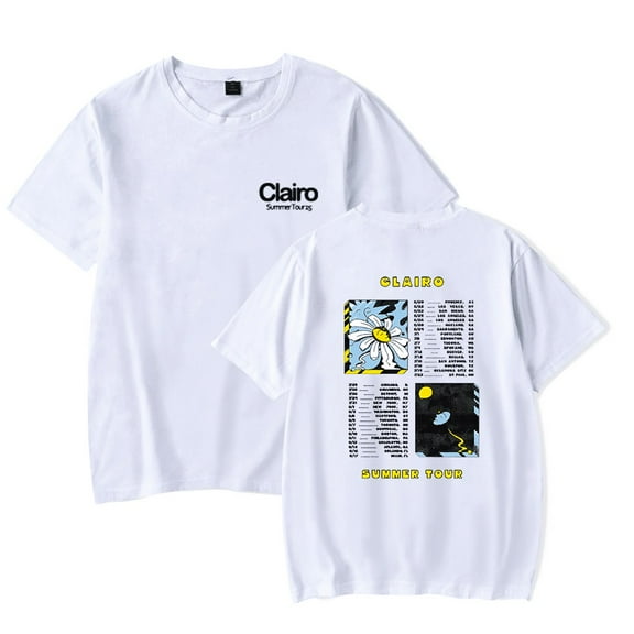 Clairo T-shirt Women Men Casual Short Sleeve Printed Fashion Summer Tops Tee