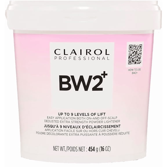 Clairol Professional BW2+ Dedusted Extra Strength Lightener - 16 oz