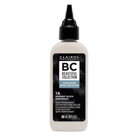 Clairol Beautiful (AGS) Advanced Gray Solution Collection #1A Midnight Black 3oz (Pack of 6)