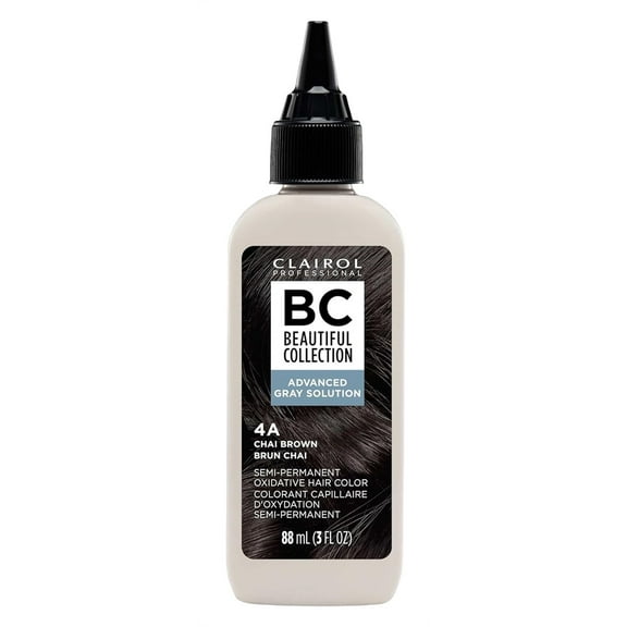 Clairol Beautiful (AGS) Advanced Gray Solution Collection #4A Chai Brown 3oz (Pack of 2)