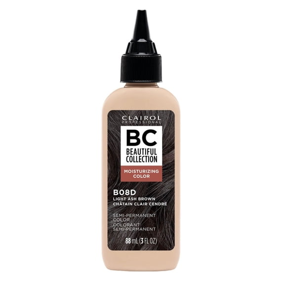 Clairol Beautiful Collection #B08D Light Ash Brown 3oz