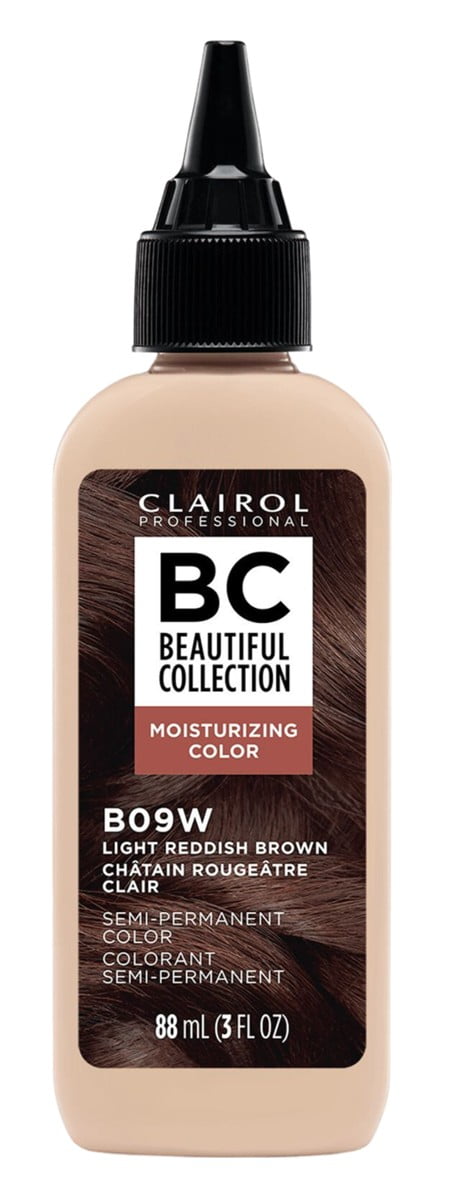 Clairol Beautiful Collection #B09W Light Reddish Brown 3oz (Pack of 6)