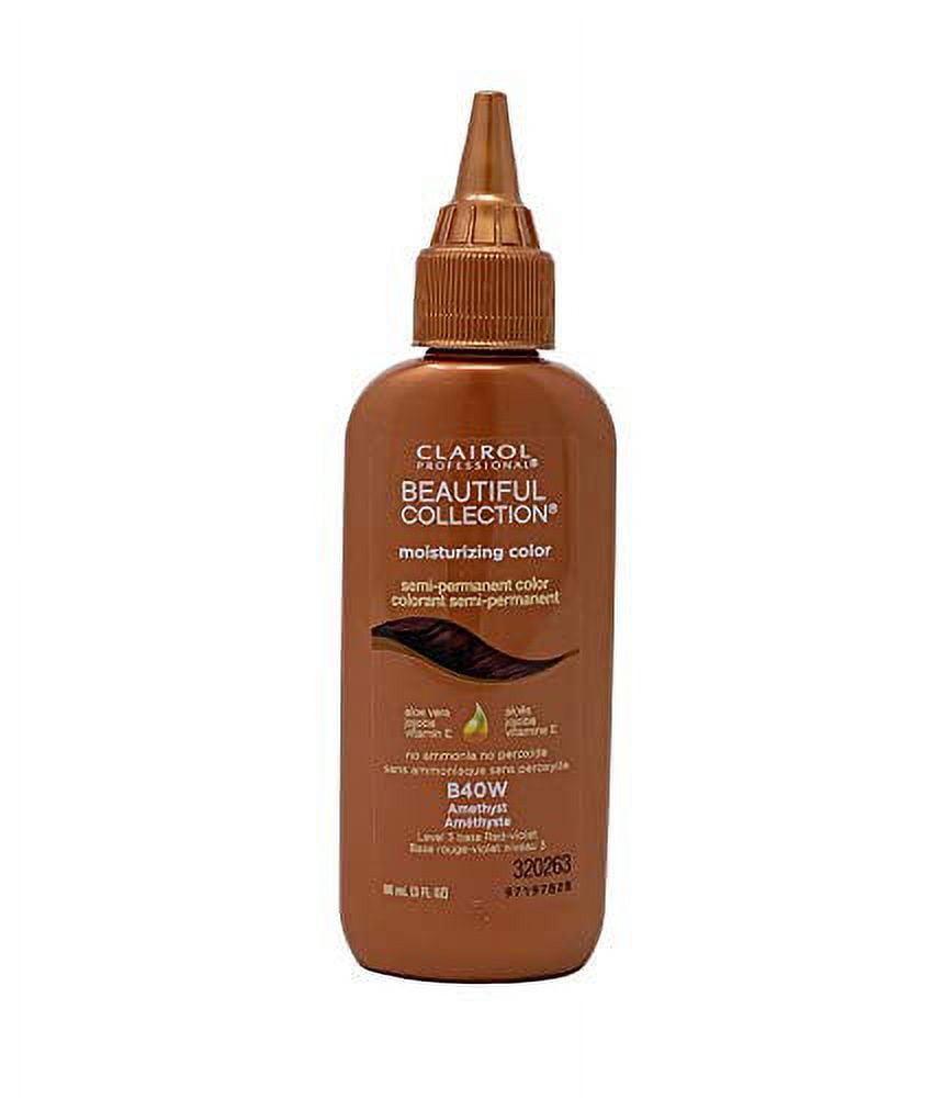 Clairol Beautiful Collection, B40W Amethyst Semi-permanent Hair Color, 3 Oz, 3 Pack