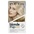 thumbnail interactive-video image 1 of Clairol Blonde it Up No Bleach Permanent Hair Dye Lightening Kit Hair Color, Platinum Blonde, 1 Application, 1 of 8