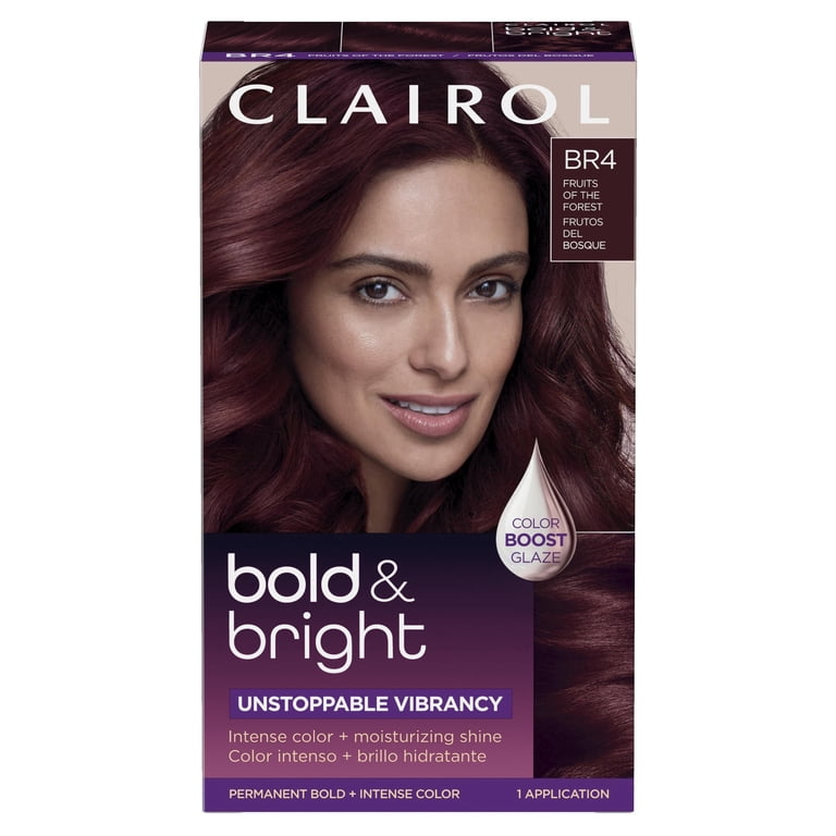 Clairol Bold & Bright Permanent Hair Color Creme, BR4 Fruits of