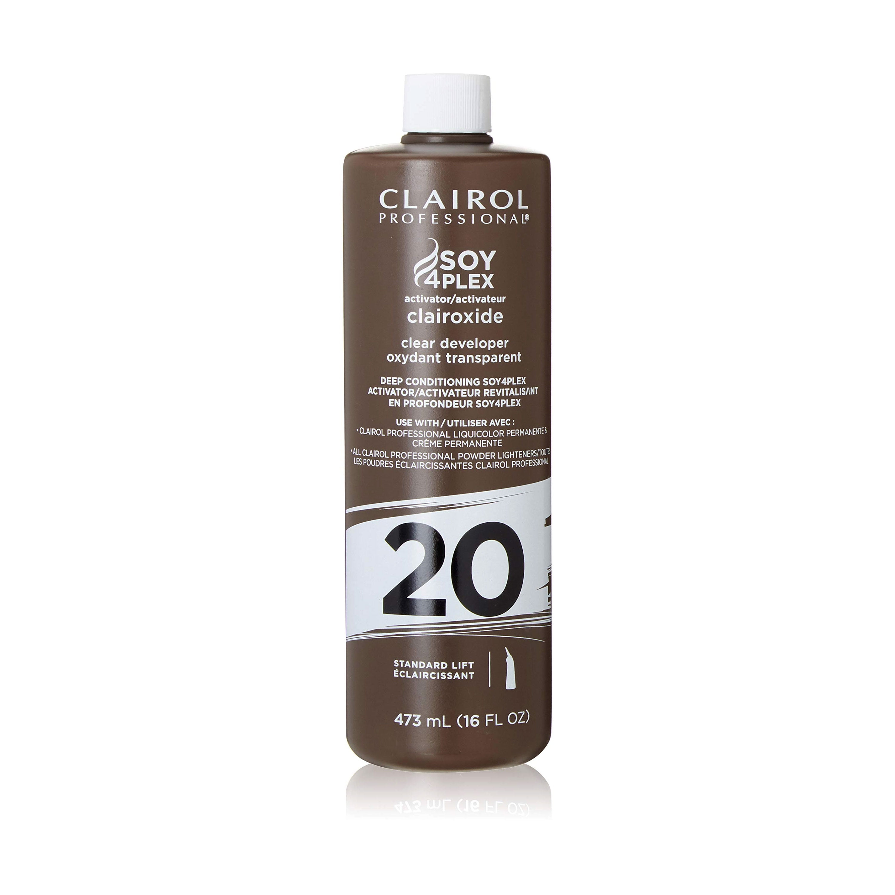 Clairol Clairoxide 20 Volume Clear Developer, 16 Oz., Pack of 12