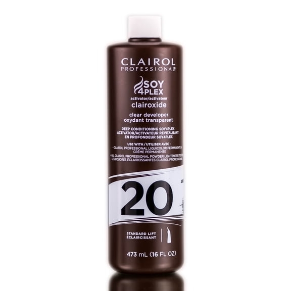 Clairol Professional Hair Coloring Developers for Lightening Clairol Professional Clairoxide 20vol Liquid Developer, 16 oz.