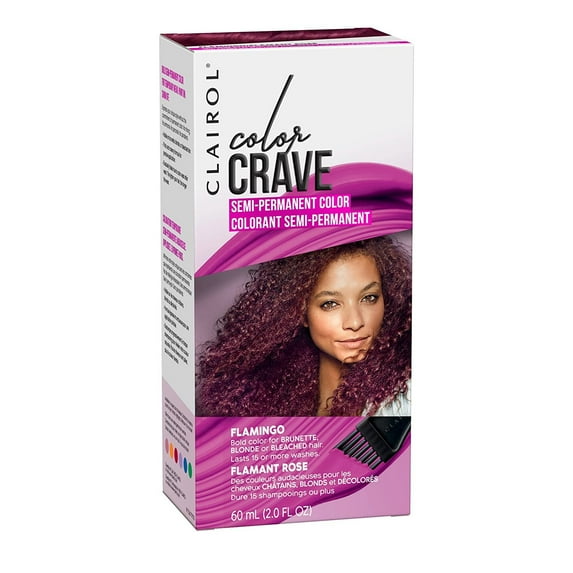 Clairol Color Crave Semi-Permanent Hair Color Flamingo 2 Ounce