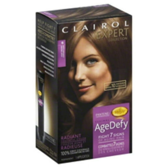 Clairol Expert Collection Age Defy Hair Color, 6 Light Brown