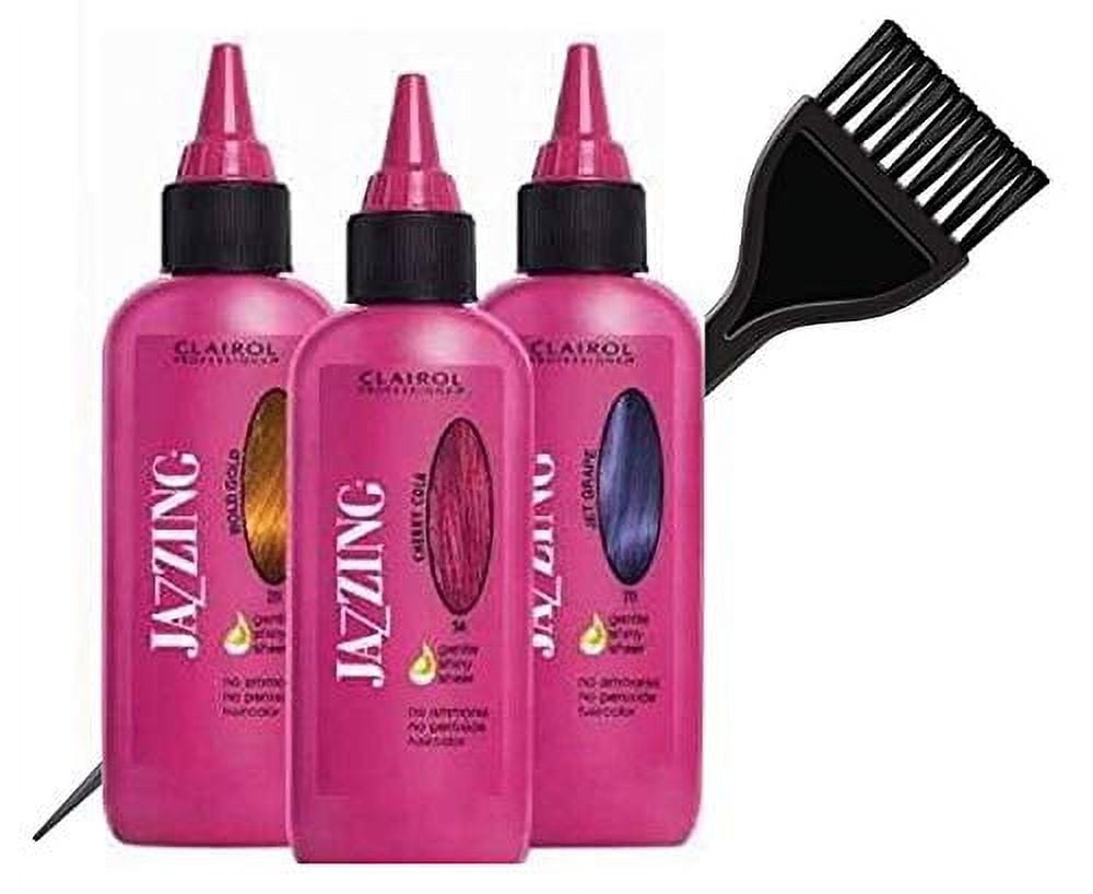 Best Hair Color Without Ammonia And Peroxide Clairol JAZZING No Ammonia, No Peroxide Haircolor (w/Sleek Brush
