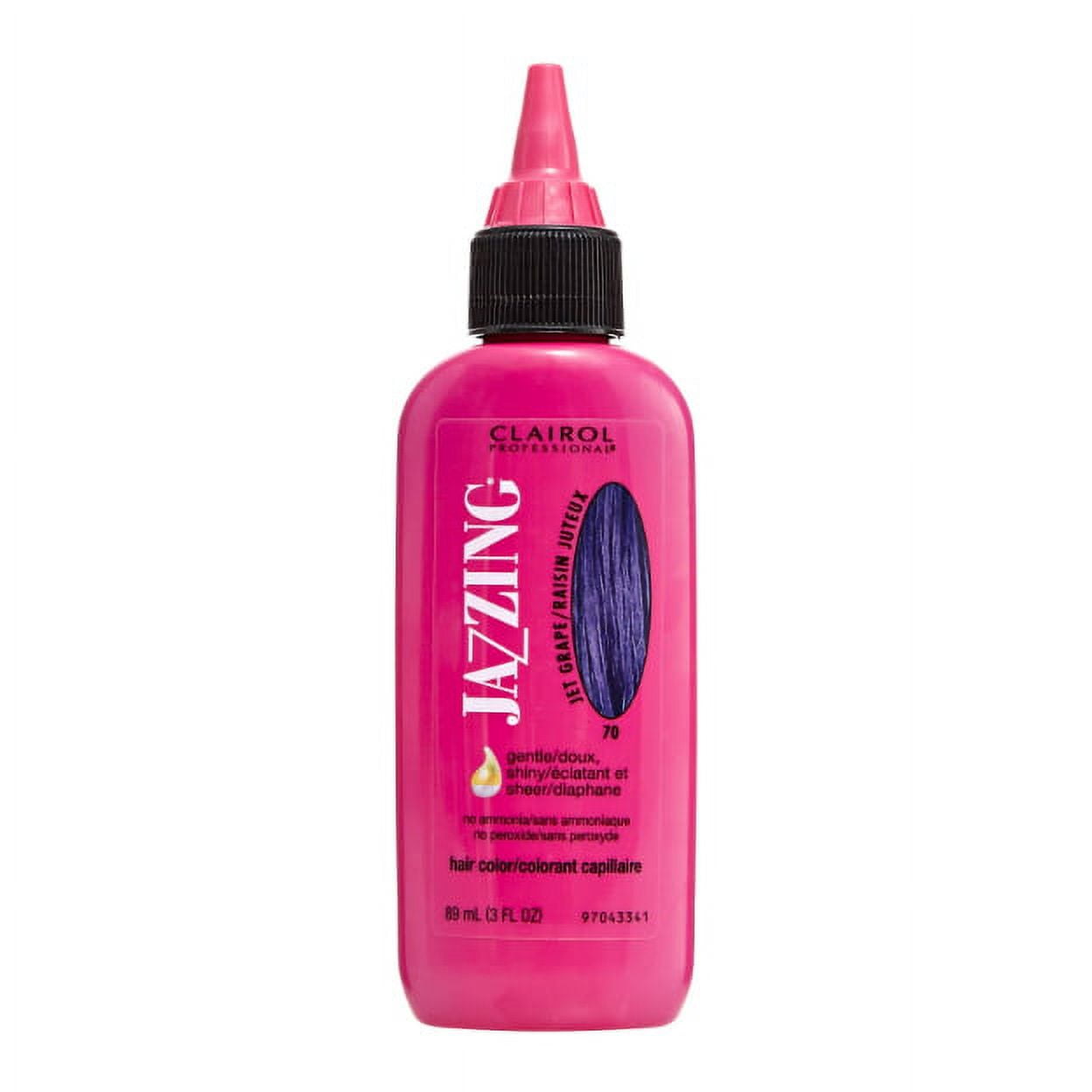 Clairol Jazzing Temporary Hair Color 70 Jet Grape 3 Oz