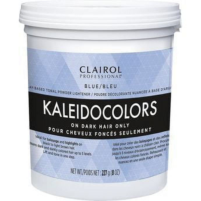 Clairol Professional Blue Kaleidocolors Powder Lightener - On Dark Hair Only - 8 oz