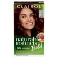 thumbnail interactive-video image 1 of Clairol Natural Instincts Bold Hair Dye, Permanent Hair Color, BR36 Deep Burgundy Acai, 1 Application, 1 of 8