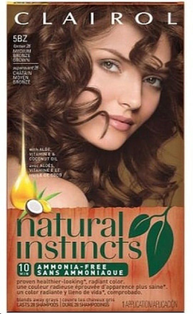 BRUNT RIALIST セット TANカラー 新品未使用！ Clairol Natural Instincts Medium Bronze Brown 5BZ 1 Each - (Pack