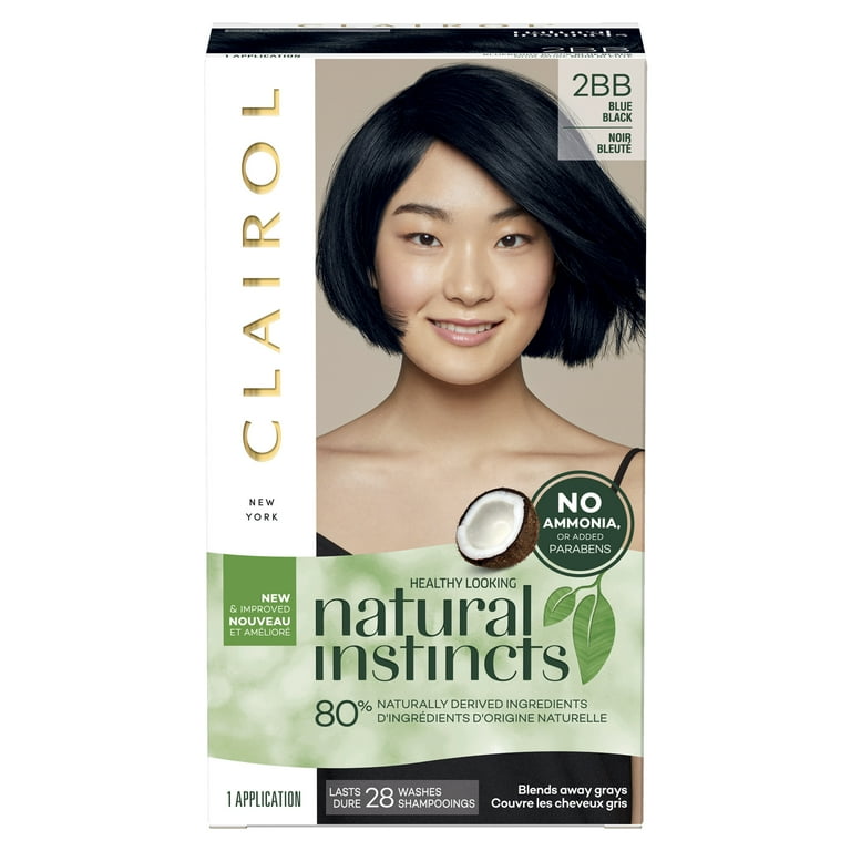 Natural Instincts Clairol Demi-permanent Hair Color Cream Kit - 2sb - Soft  Black - 1ct : Target