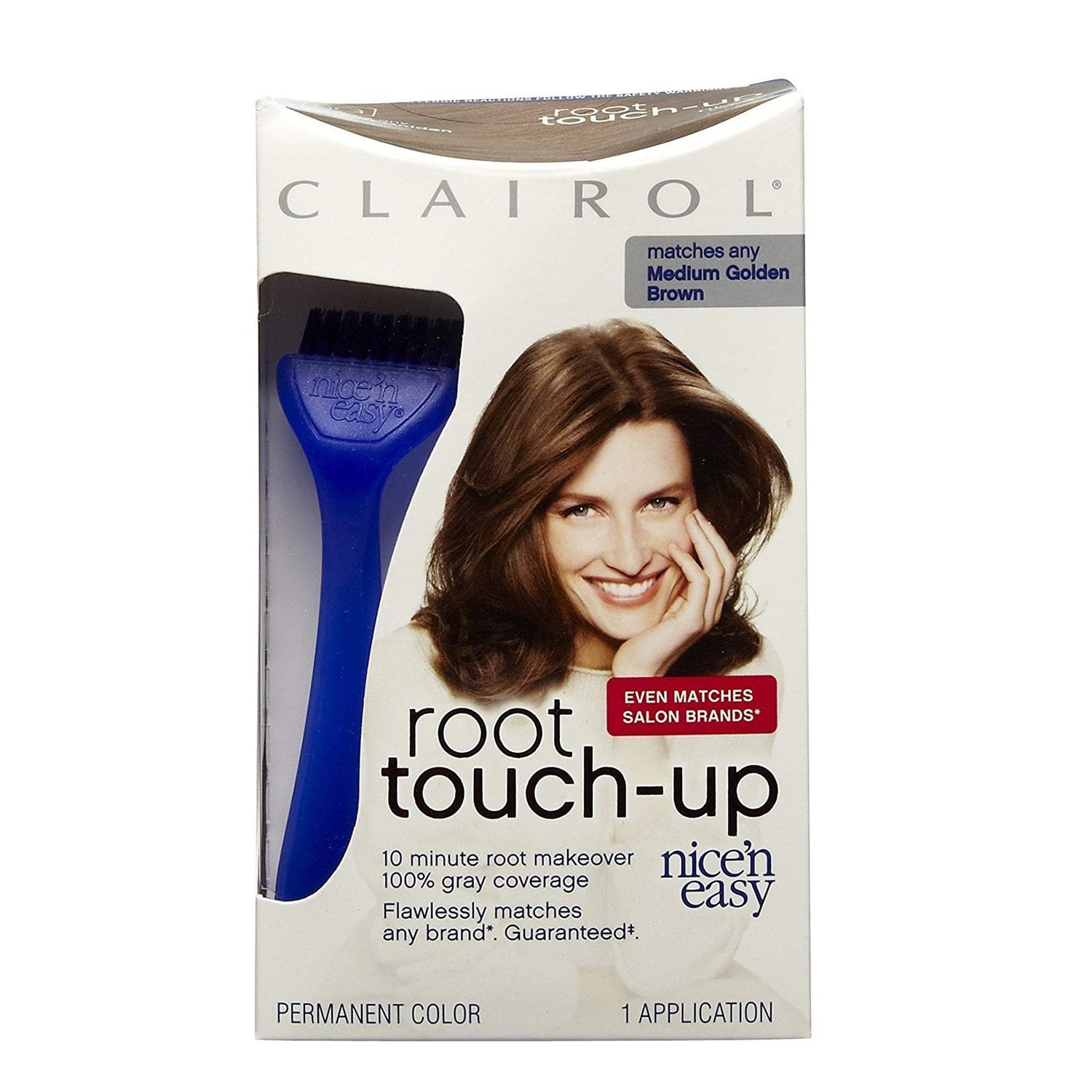 Clairol Nice 'N Easy Root Touch-Up Kit, Medium Golden Brown 5G