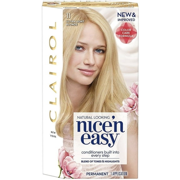 Clairol Nice 'n Easy Hair Color, [11] Ultra Light Blonde 1 ea (Pack of 2)