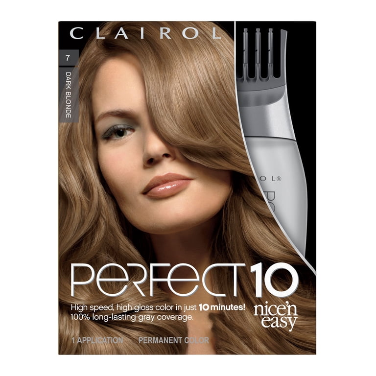 Clairol Nice 'n Easy Perfect 10 Hair Color, 7 Dark Blonde