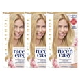 thumbnail image 1 of Clairol Nice 'n Easy Permanent Hair Color 10PB Extra Light Pale Blonde, 3 pack, 1 of 18
