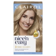 Clairol Nicen Easy Permanent Hair Color Cream, 9A Light Ash Blonde, Hair Dye, 1 Application