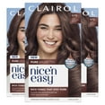 thumbnail image 1 of Clairol Nice'n Easy Pure Brunettes Permanent Hair Color Creme, 6PB Light Hazelnut Brown, Hair Dye, 1 Application, 1 of 13