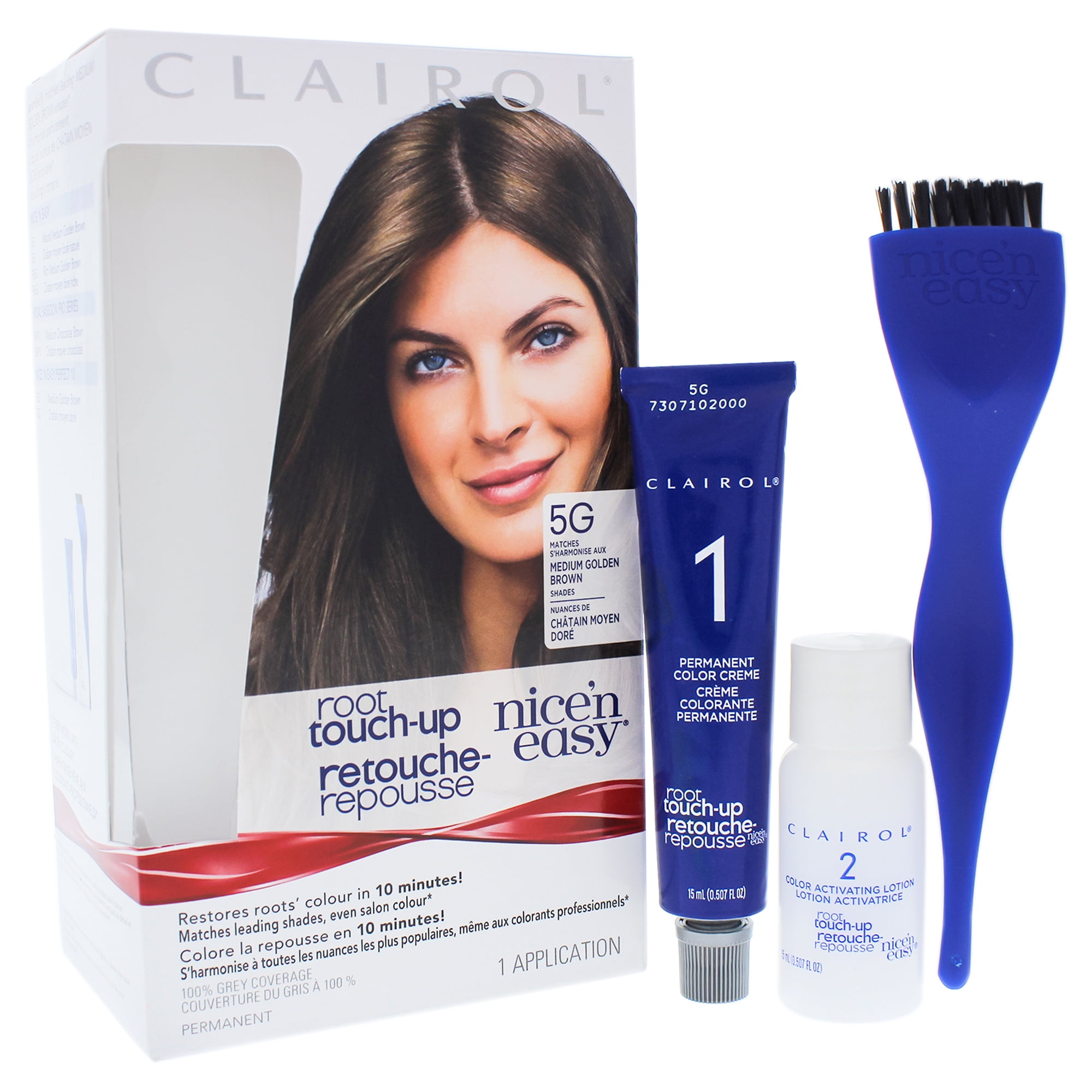 Clairol Nice n Easy Root Touch-Up Permanent Color - 5G Medium Gold