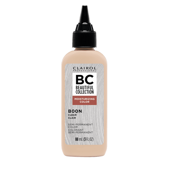 Clairol Professional Beautiful Collection Moisturizing Color Semi-Permanent Hair Color Crème B00N - Clear, 3.0 oz