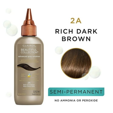 Clairol Professional Beautiful Collection Semi-Permanent Color, Rich Dark Brown [2A} 3 oz