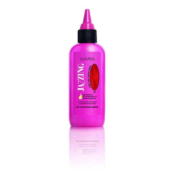 Clairol Professional Beautiful Collection Vibrant Color Semi-Permanent Hair Color Crème 58 Ruby Red, 3.0 oz