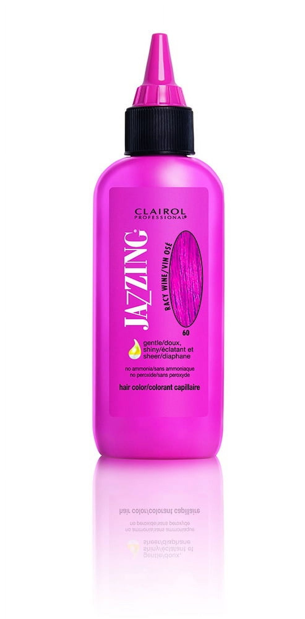 Clairol Professional Beautiful Collection Vibrant Color Semi-Permanent Hair Color Crème 60 Racy Wine, 3.0 oz