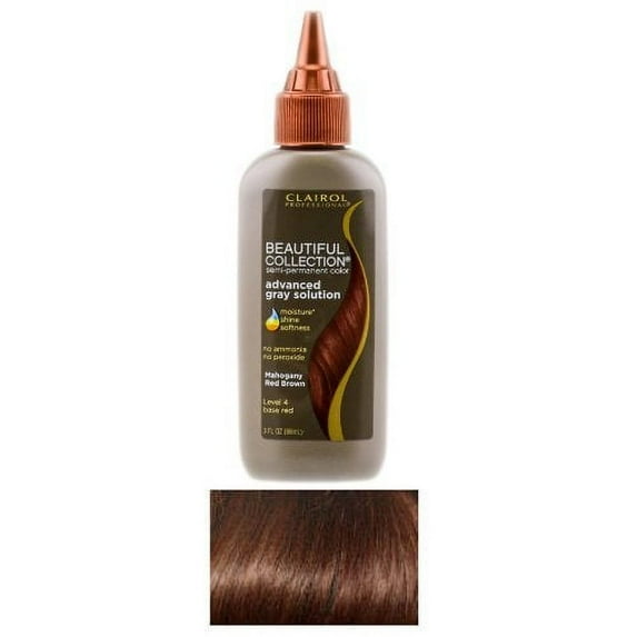 Clairol Professional Beuatiful Colection Semi-Permanent Hair Color - 4R - Mahogany Red Brown