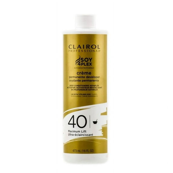 Clairol Professional Creme Permanent Developer 40 Volume, 16 Oz.,Pack of 2